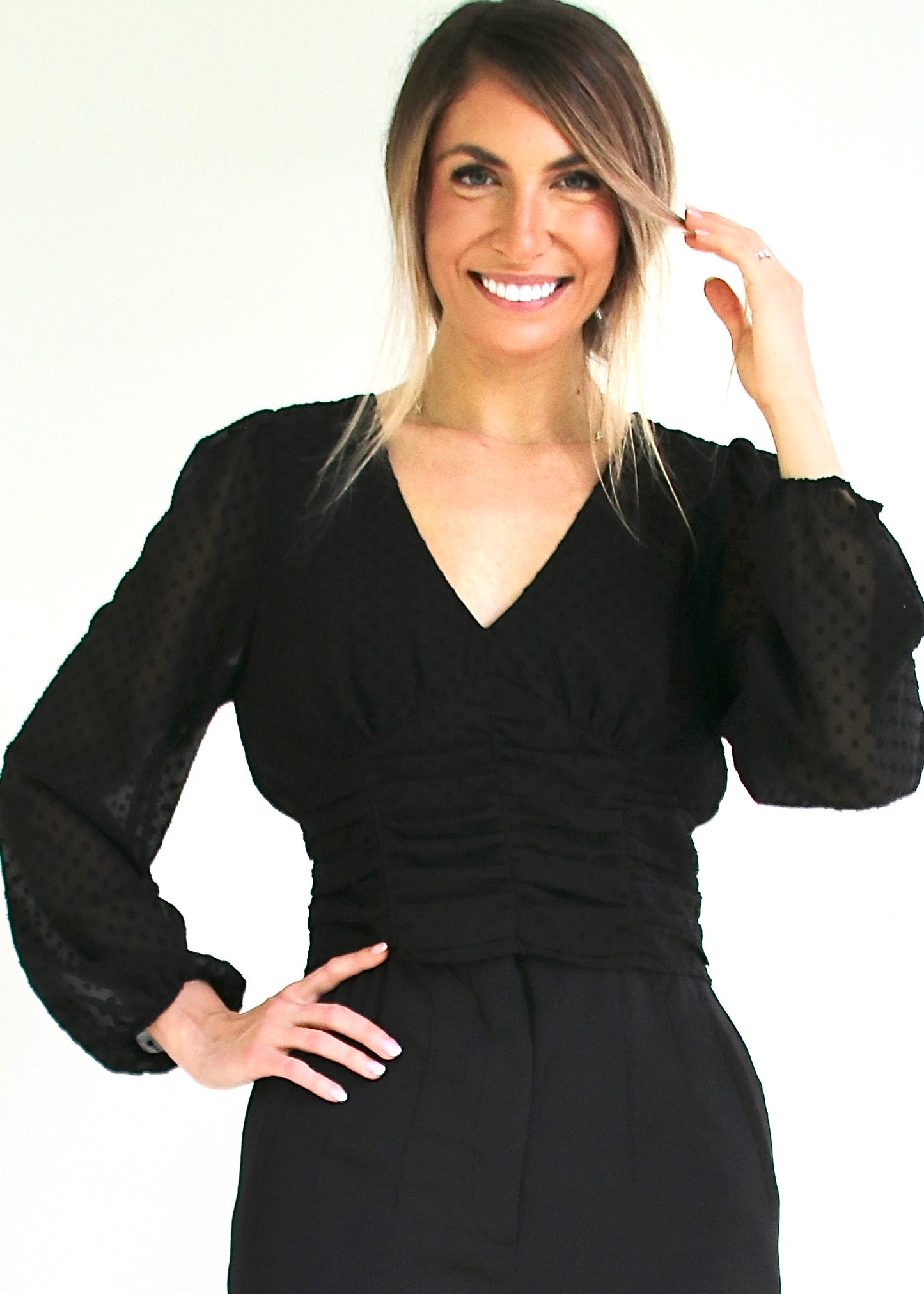 Black Clemente Top