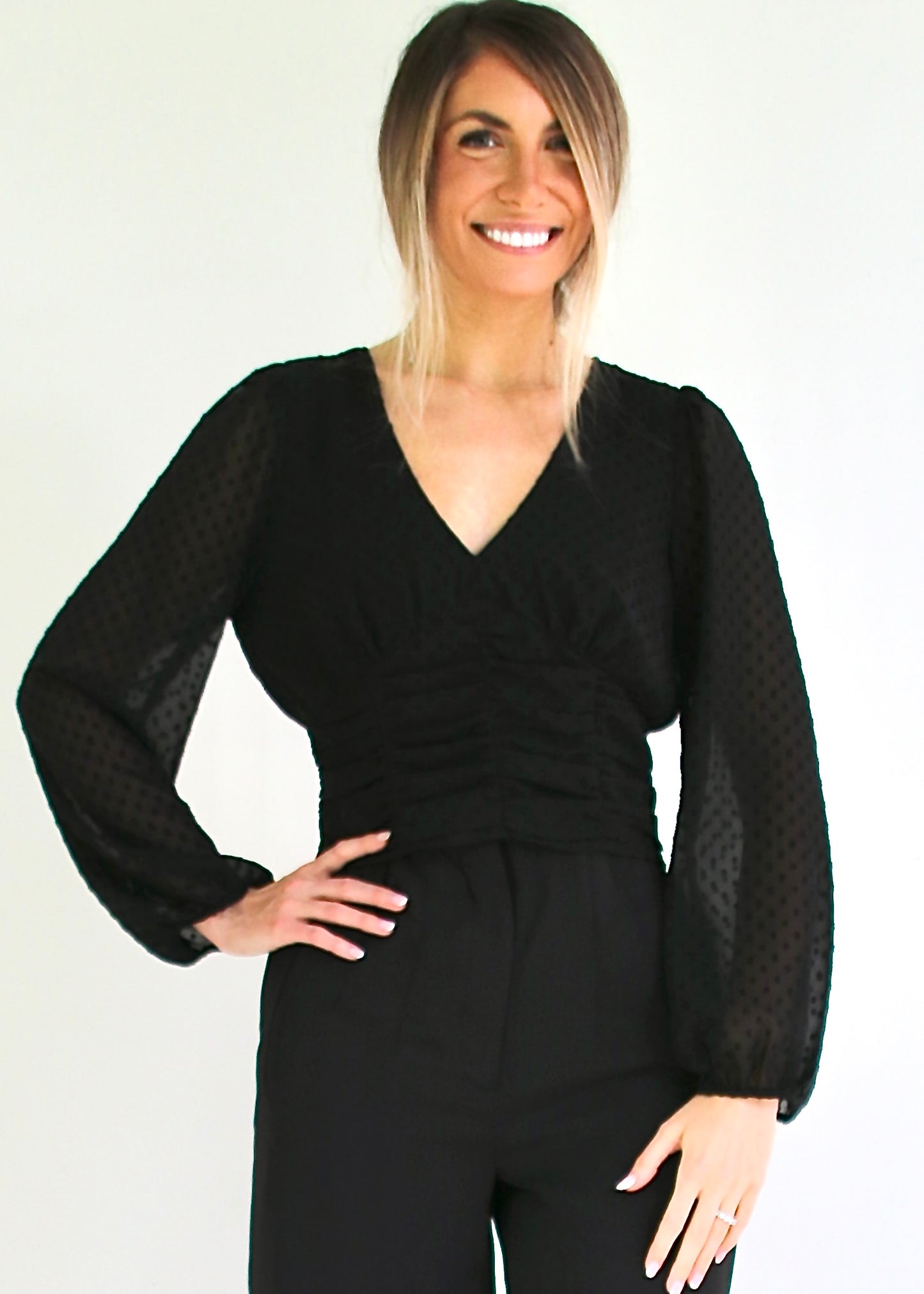 Black Clemente Top