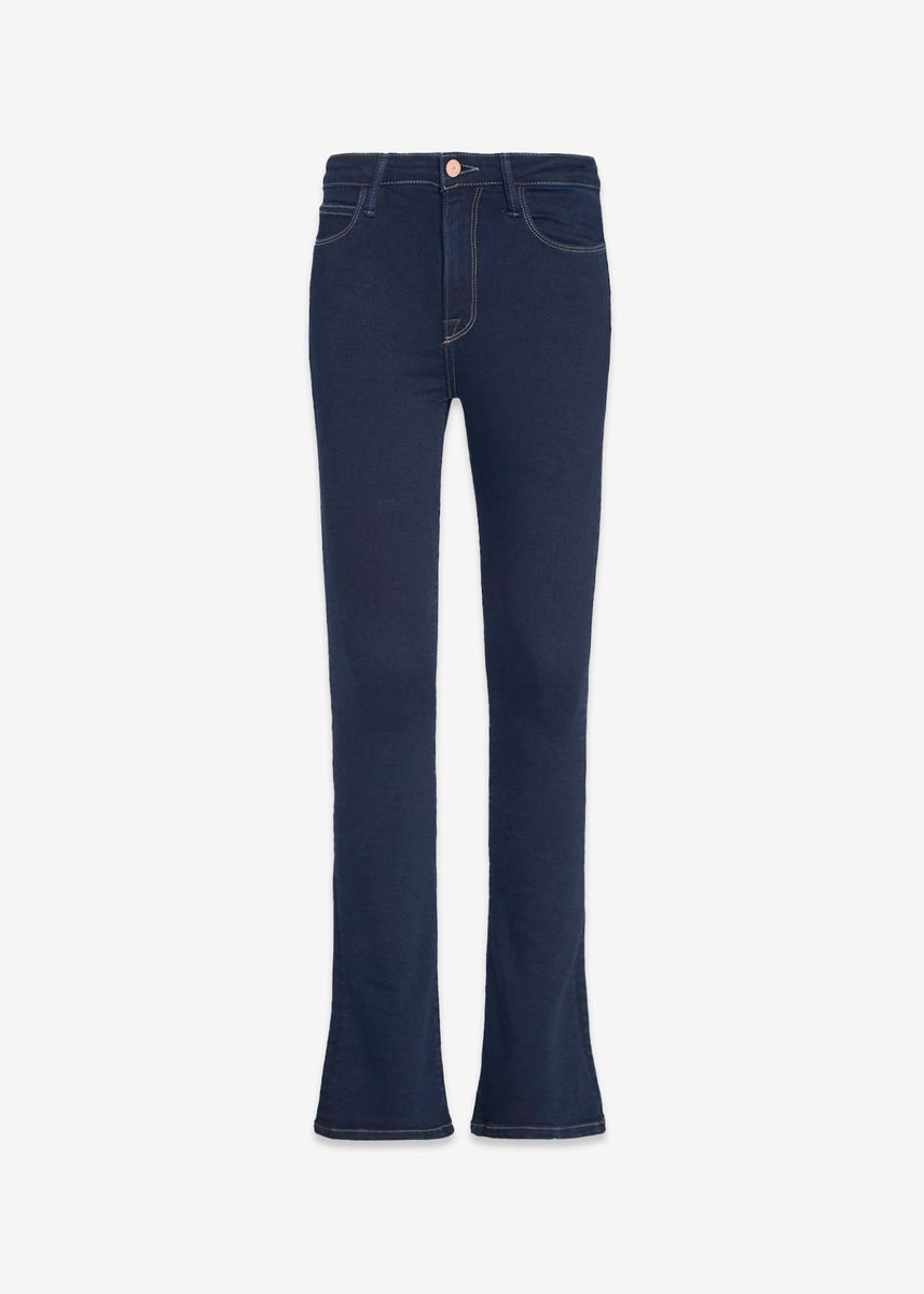 Cora Mid Rise Skinny Boot Jeans in Baikal