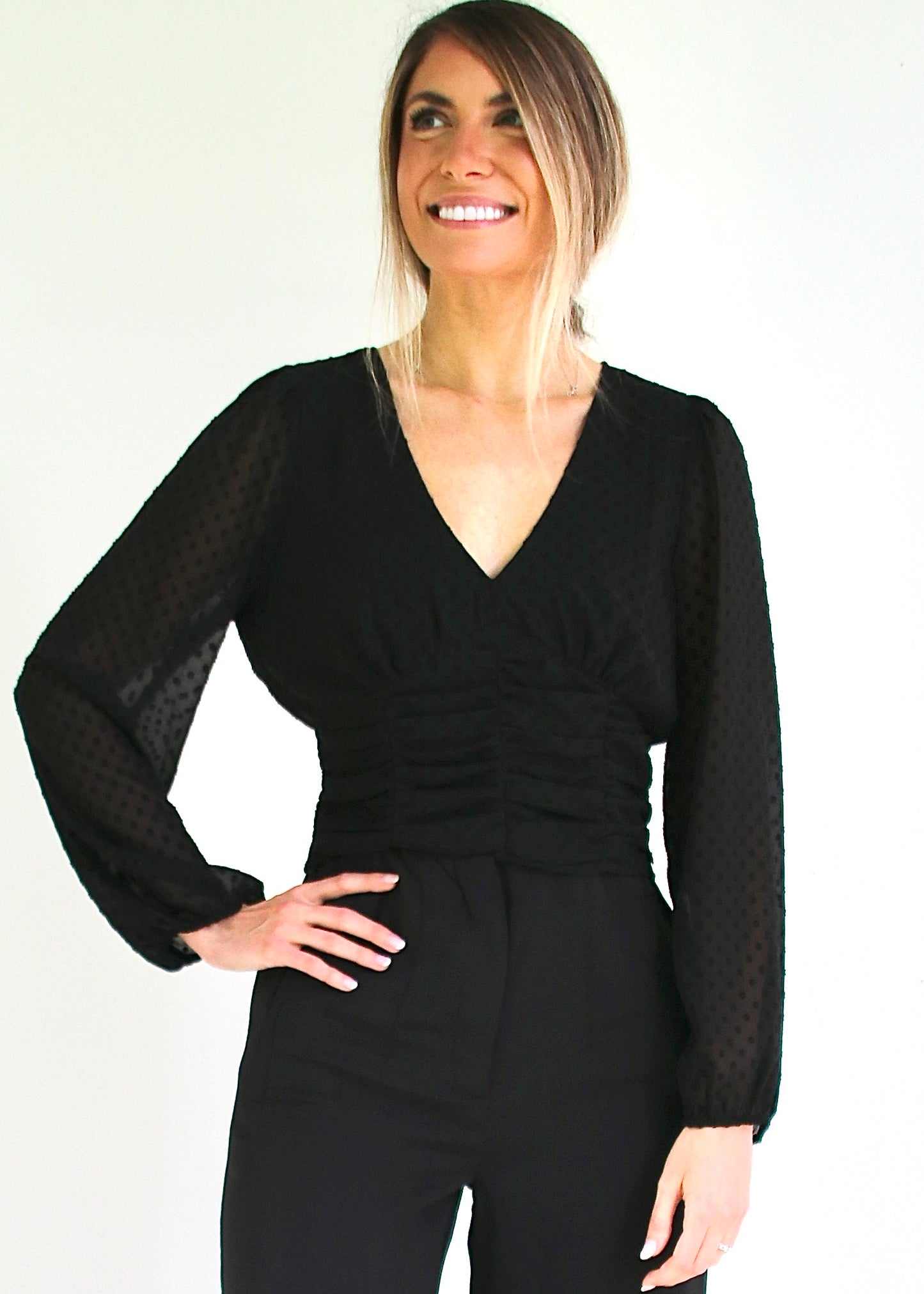 Black Clemente Top