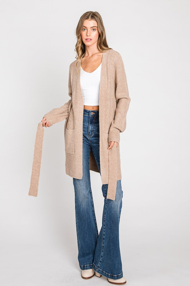 Belted Cardigan