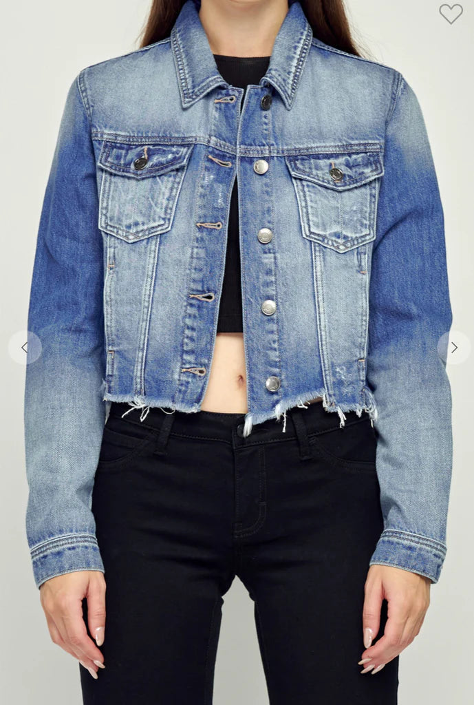 Crop Denim Jacket