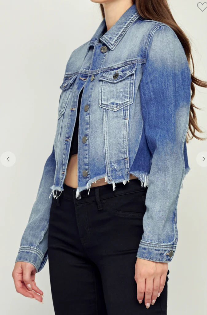 Crop Denim Jacket