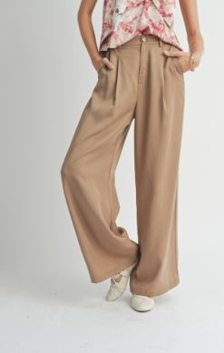 Dress Code Front Pleated Pants