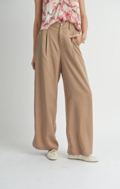 Dress Code Front Pleated Pants