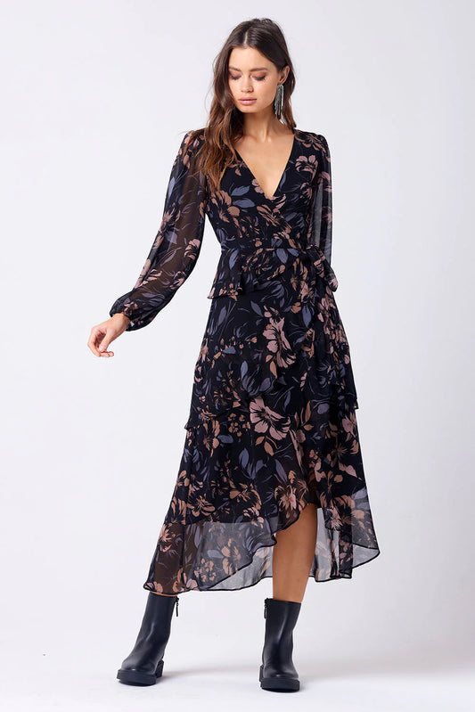 Long Sleeve Blossom Dress