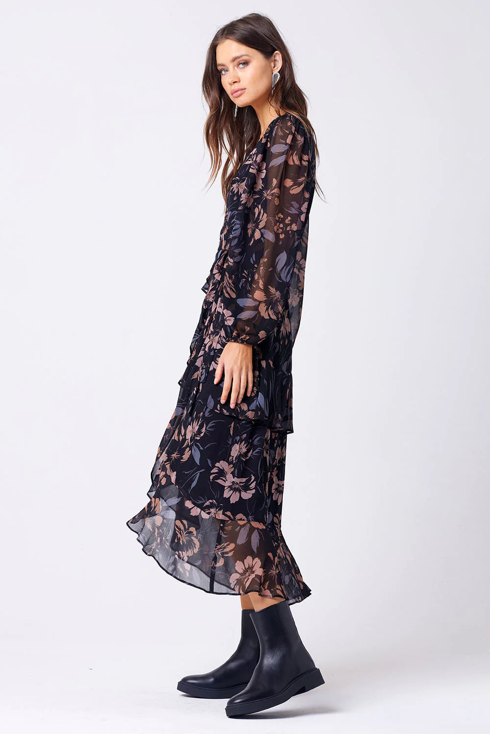 Long Sleeve Blossom Dress