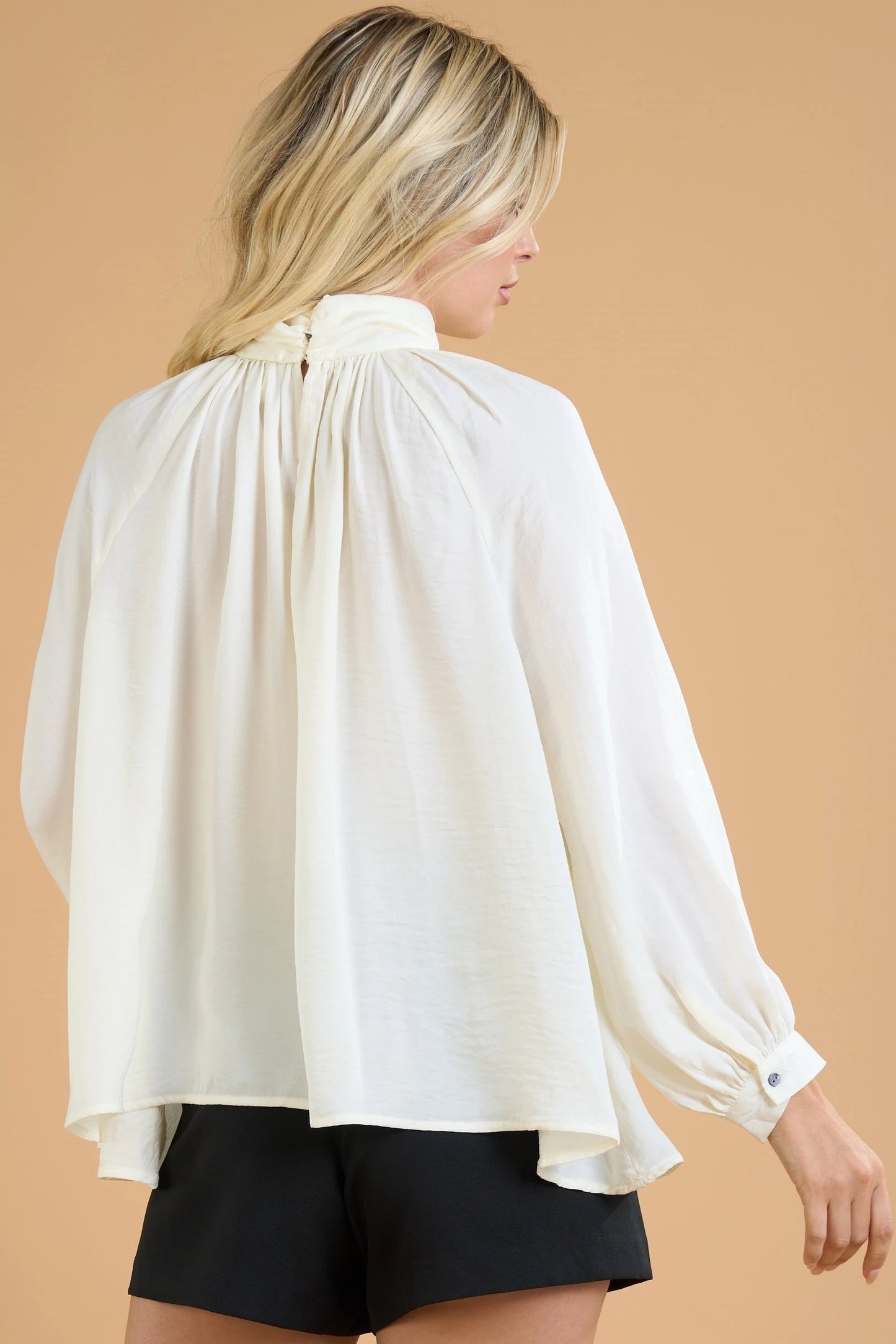 High Collar Blouse