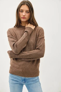 High Neck Oversized Sweater