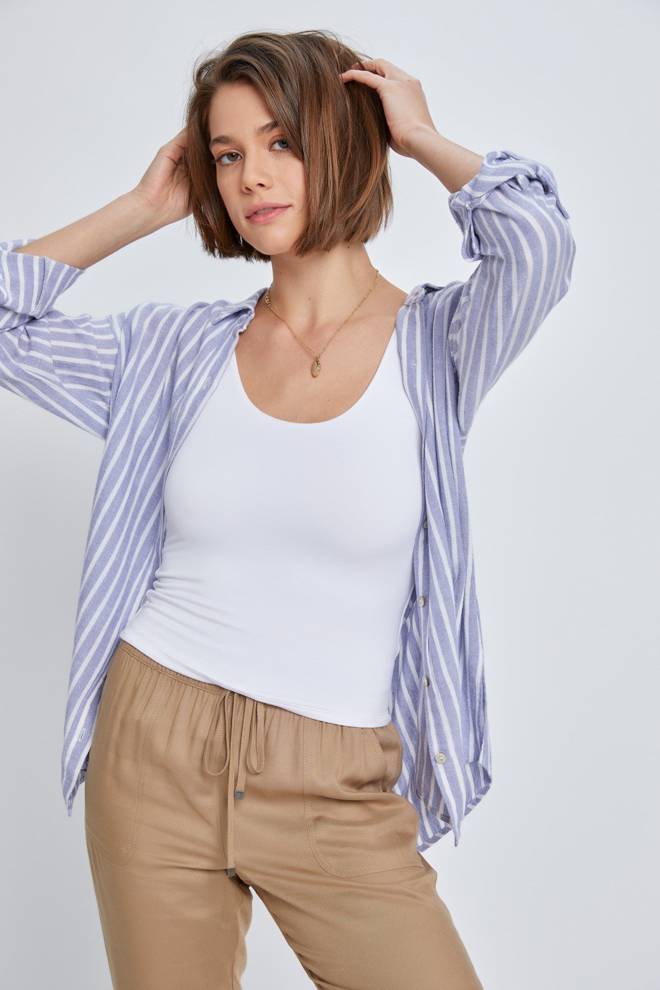 Linen Bengal Striped Shirt