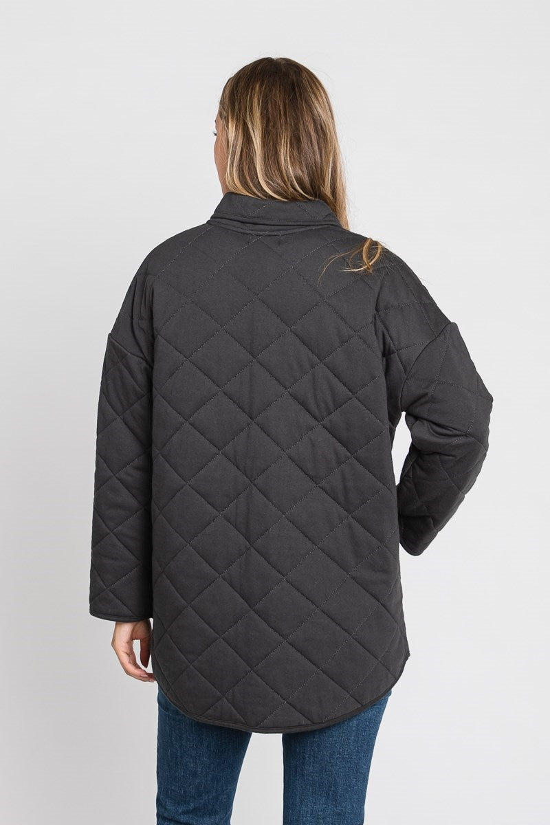 Long Quilted Jacket