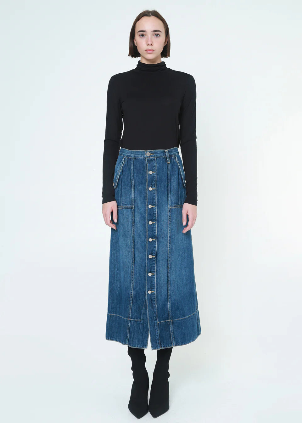 Rachel Utility Maxi Skirt