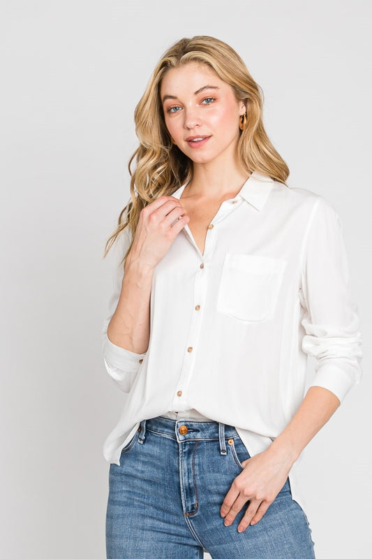 Relax Fit Collar Shirt