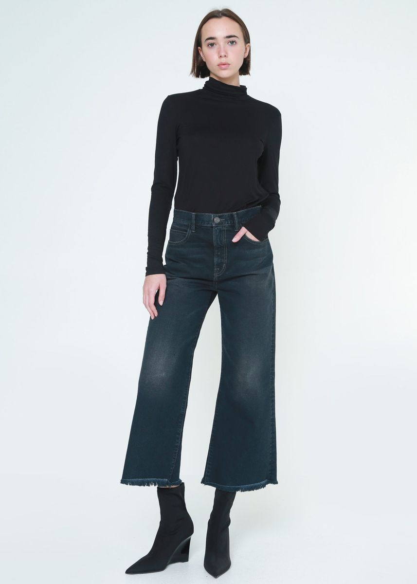 Vanessa Ankle Wide Leg Jeans